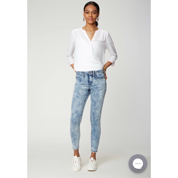 Levi’s 524 Acid Wash Skinny Jeans - Picture 1 of 6